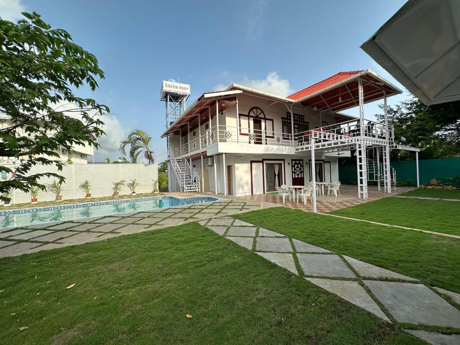 Villa Wistaria- Luxury 7Bhk Villa With Private Pool Alībāg Eksteriør billede